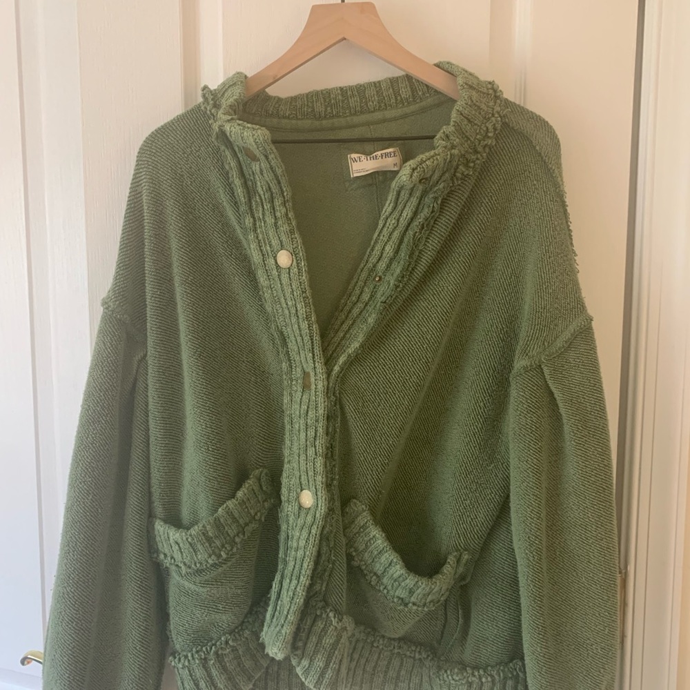 We The Free Cute in this Cardi Knit Cardigan Sweater